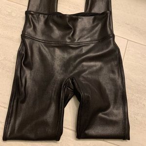 SPANX faux leather leggings